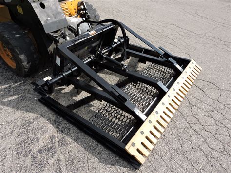 skid steer land planner sod removal|land plane skid steer.